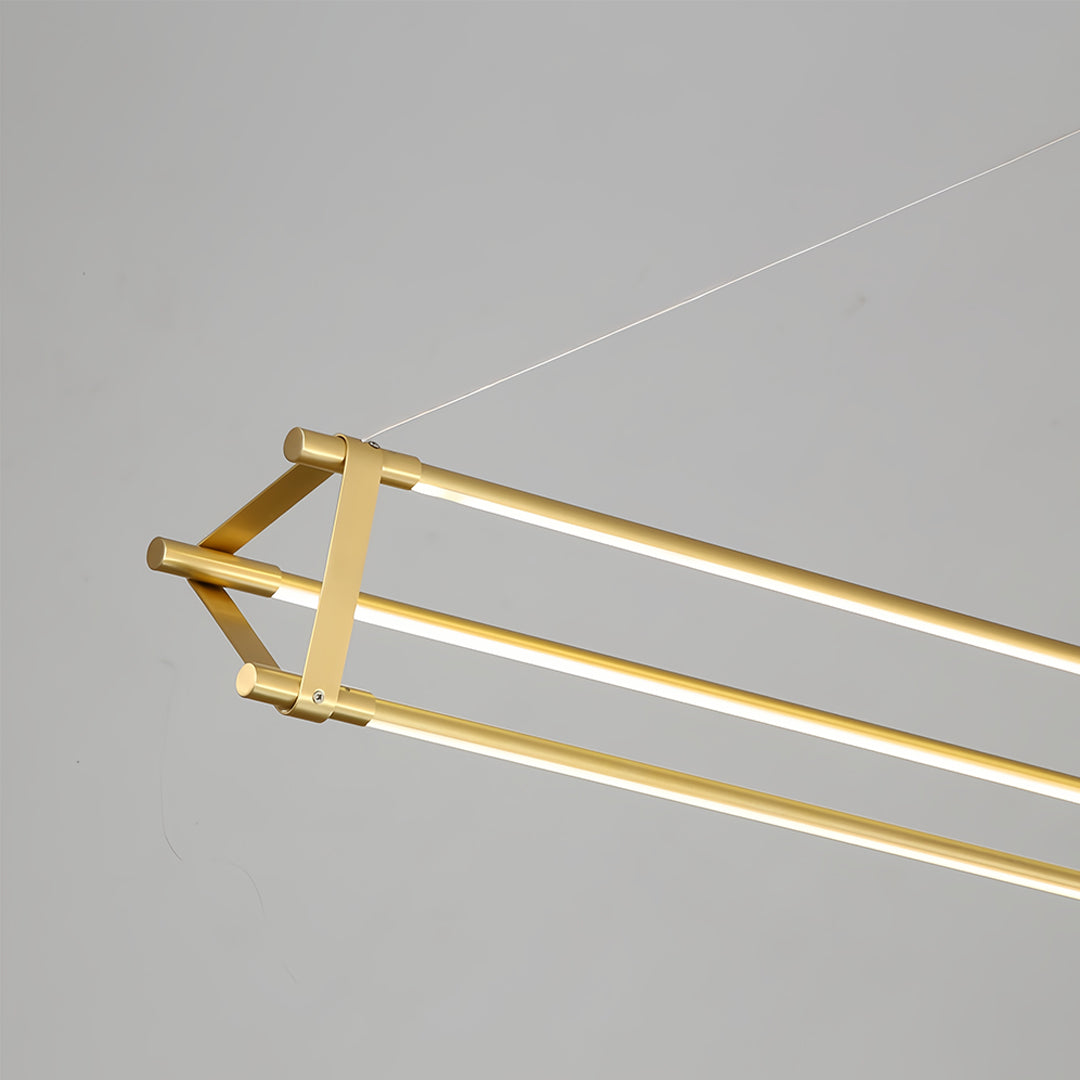 Linear Pendant Lights Dimmable Slim Strip Kitchen Island Light