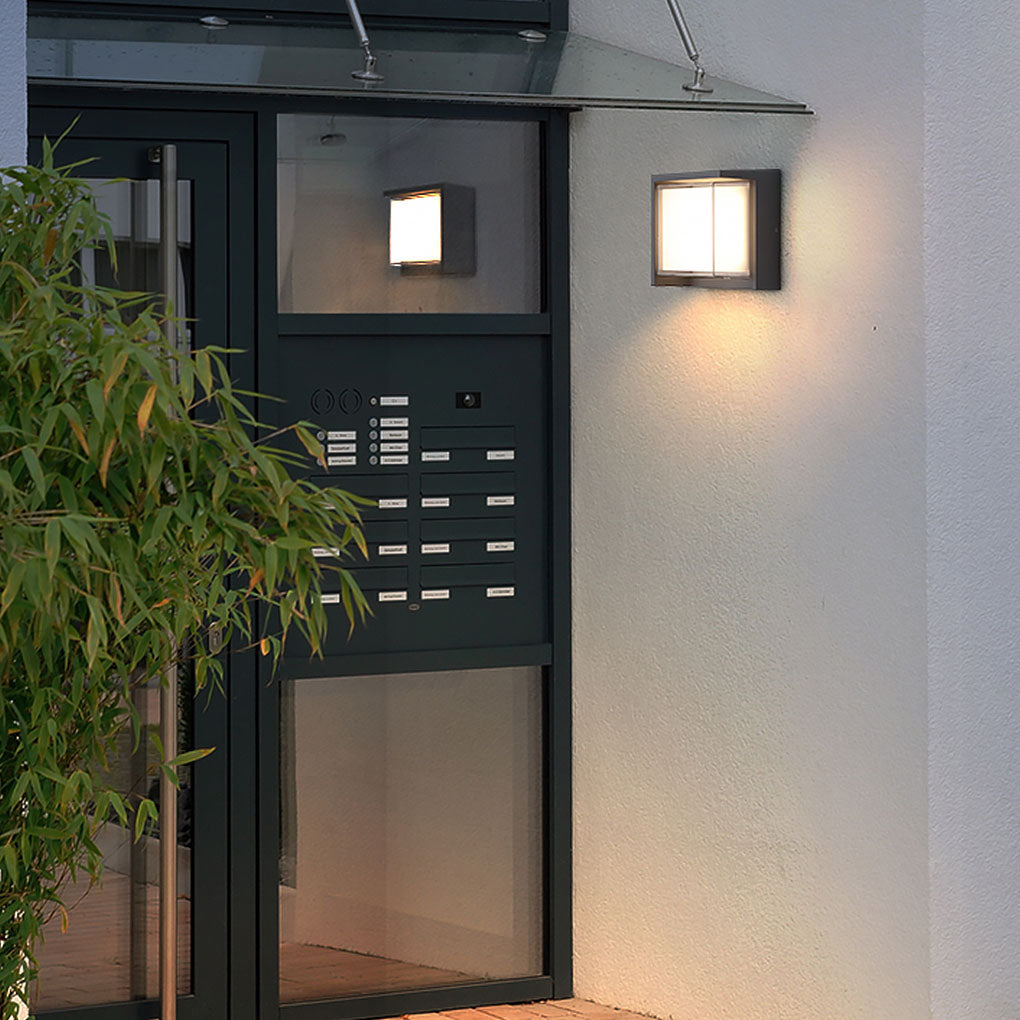 geometric outdoor sconce Minimalist Waterproof Light