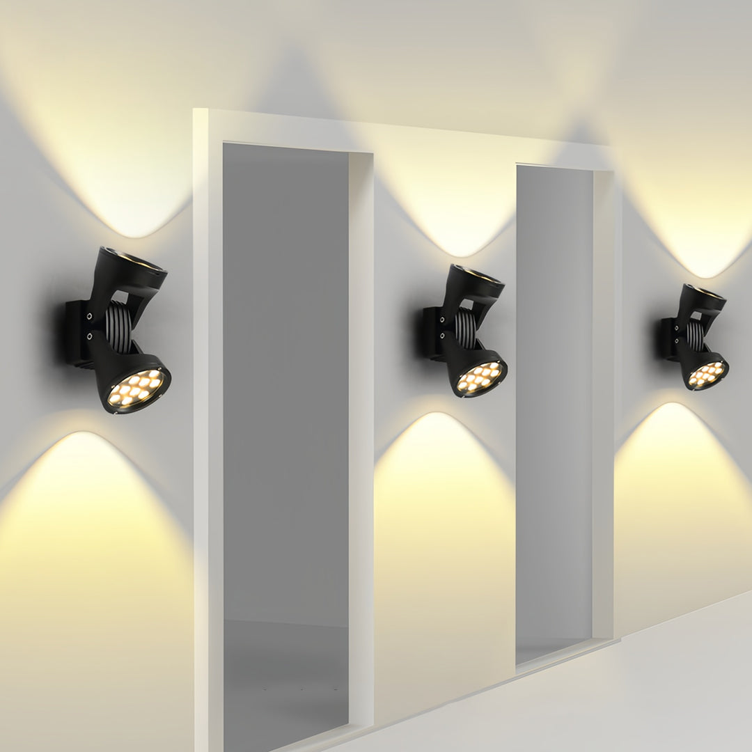 Two Light Wall Sconce Outdoor Waterproof LED Light