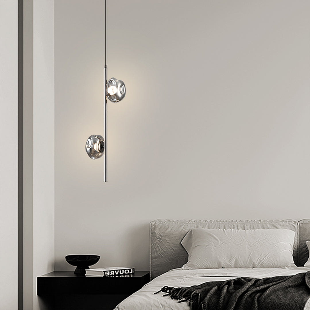 Elegant Contemporary Modern Vertical Pendant Light Minimalist Ceiling Light