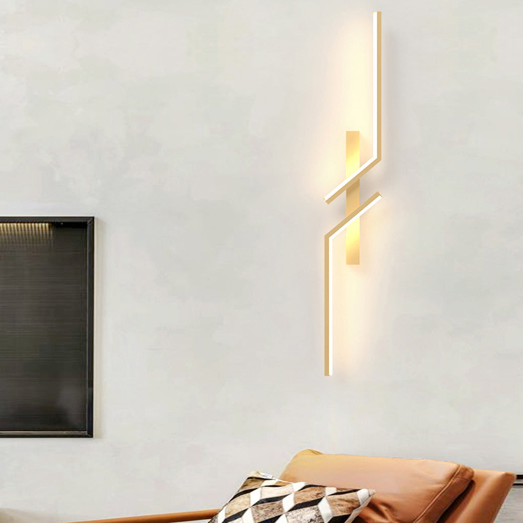 Geometric Wall Sconce Symmetrical Creative LED Light