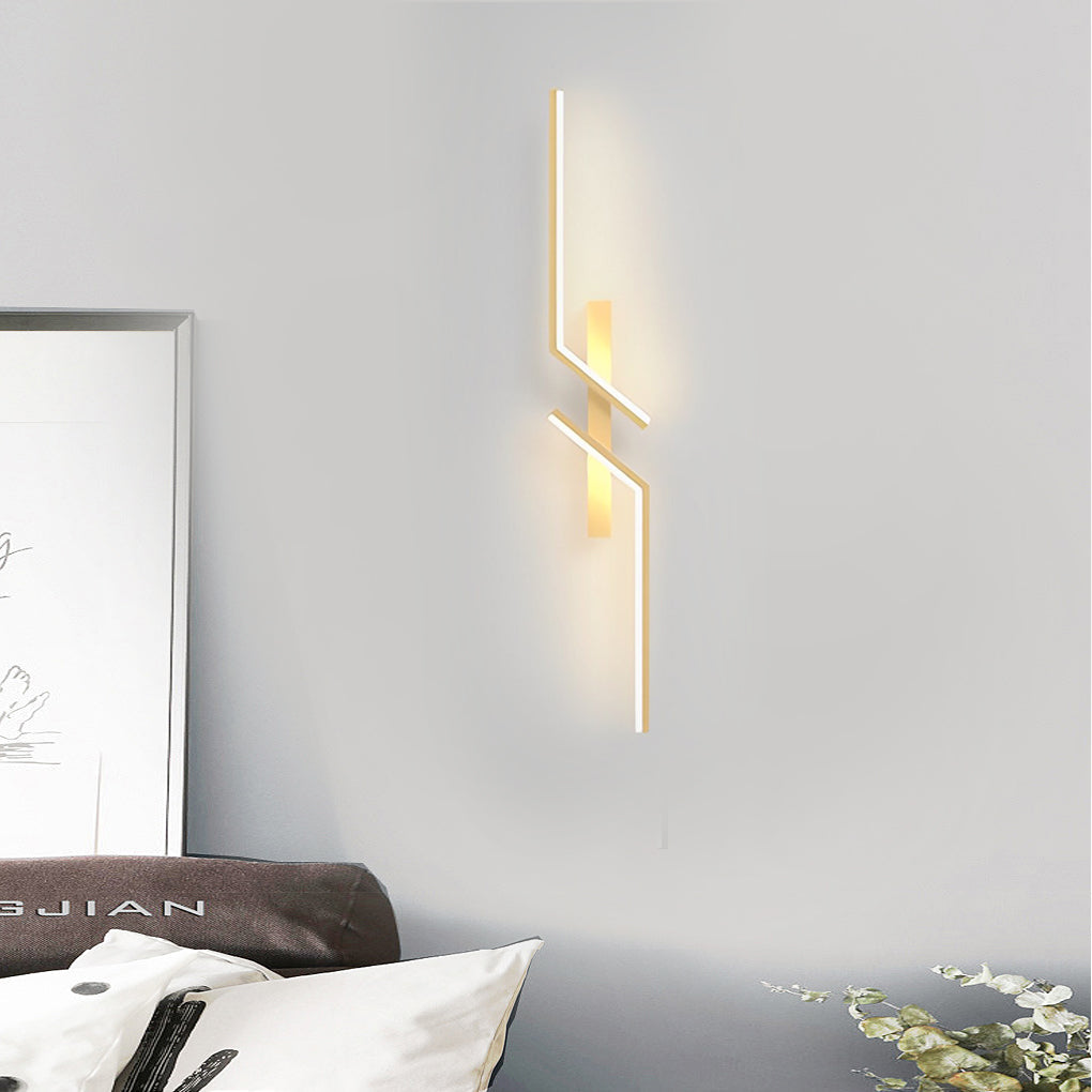 Geometric Wall Sconce Symmetrical Creative LED Light