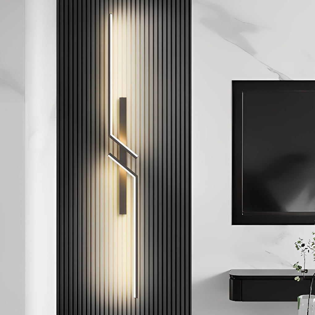 Geometric Wall Sconce Symmetrical Creative LED Light