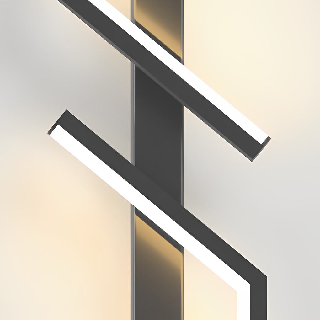 Geometric Wall Sconce Symmetrical Creative LED Light