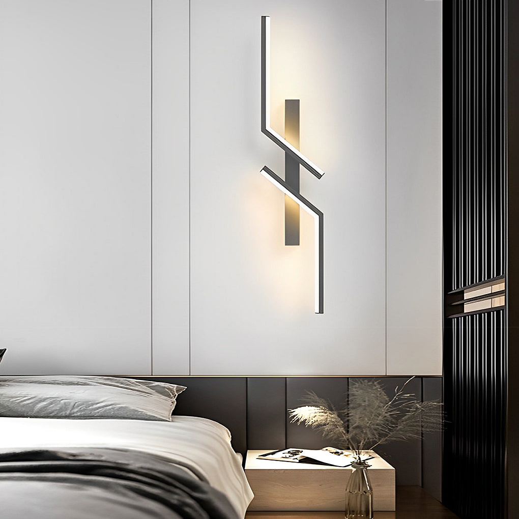 Geometric Wall Sconce Symmetrical Creative LED Light
