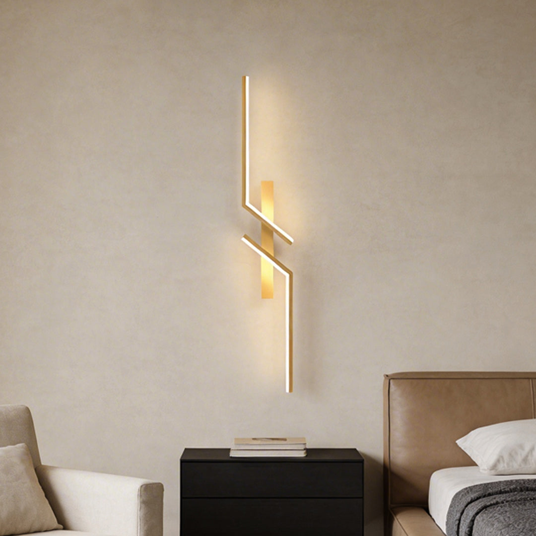 Geometric Wall Sconce Symmetrical Creative LED Light