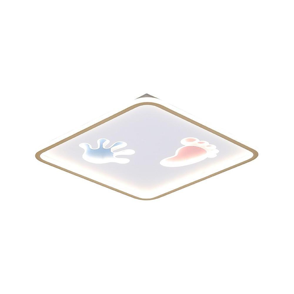 Hand and Foot Print LED Modern Flush Mount Lighting Ceiling Lights