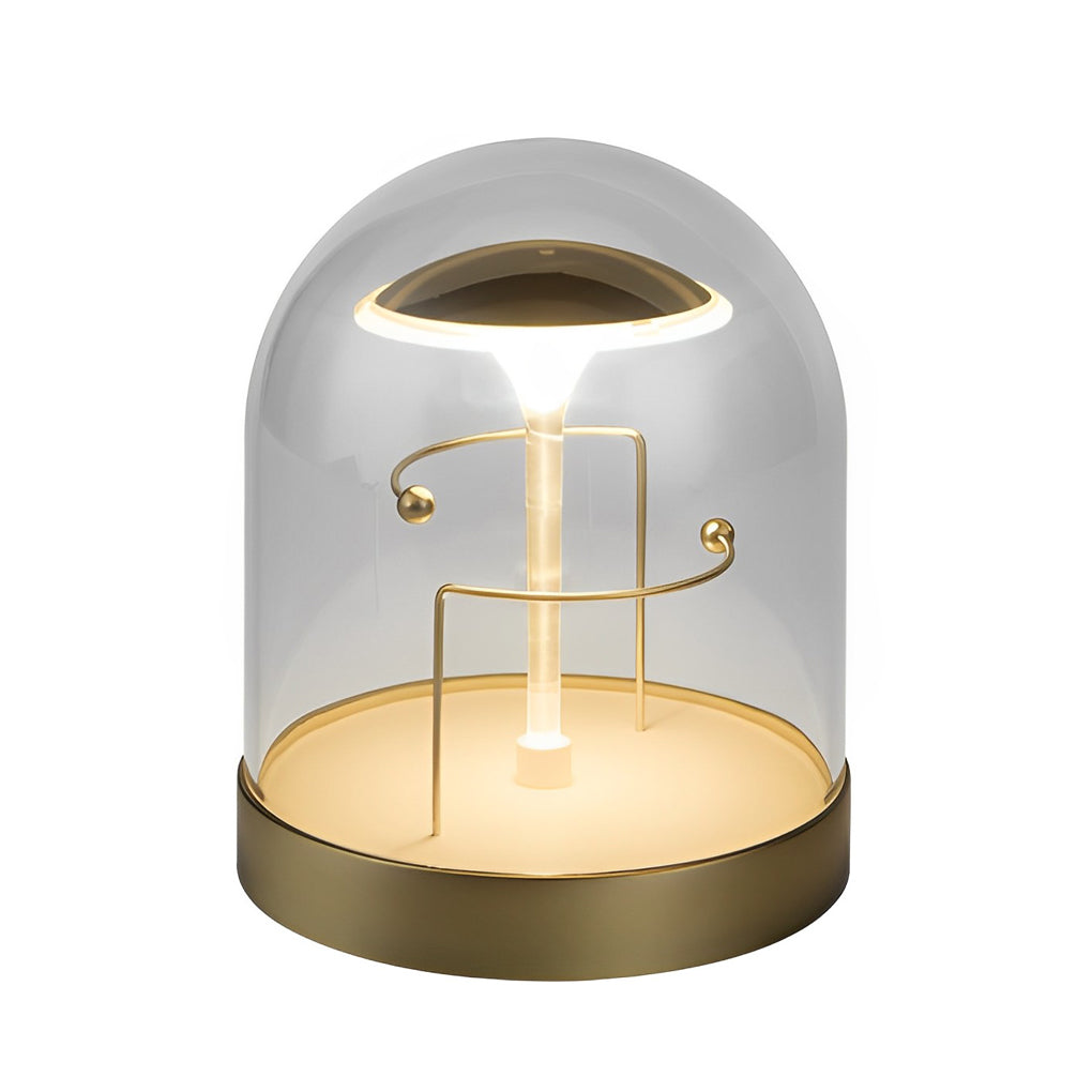 Glass Dome LED Lights Fairy Tale Decorative Table Lamp