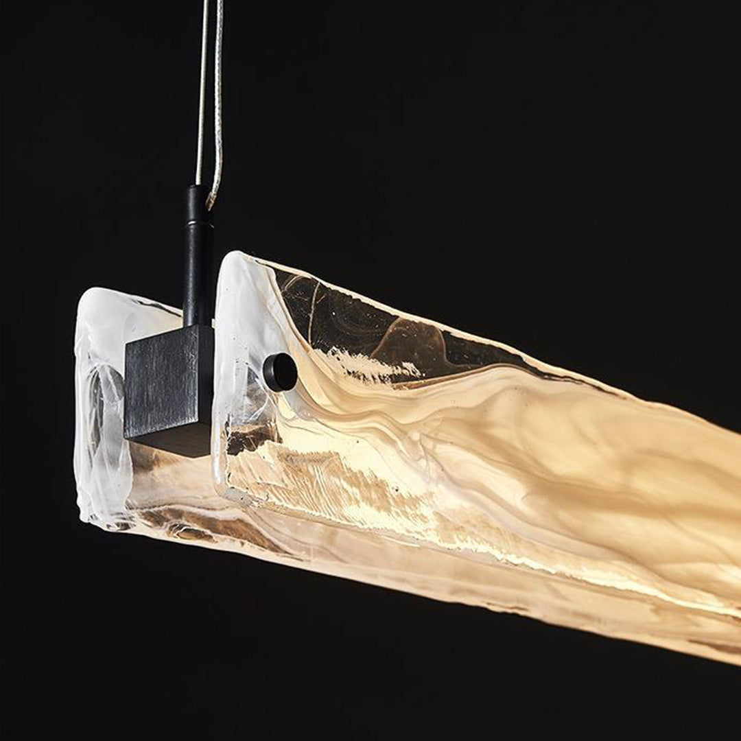 Glass Pendant Light For Kitchen Italian Minimalist Island Hanging Light