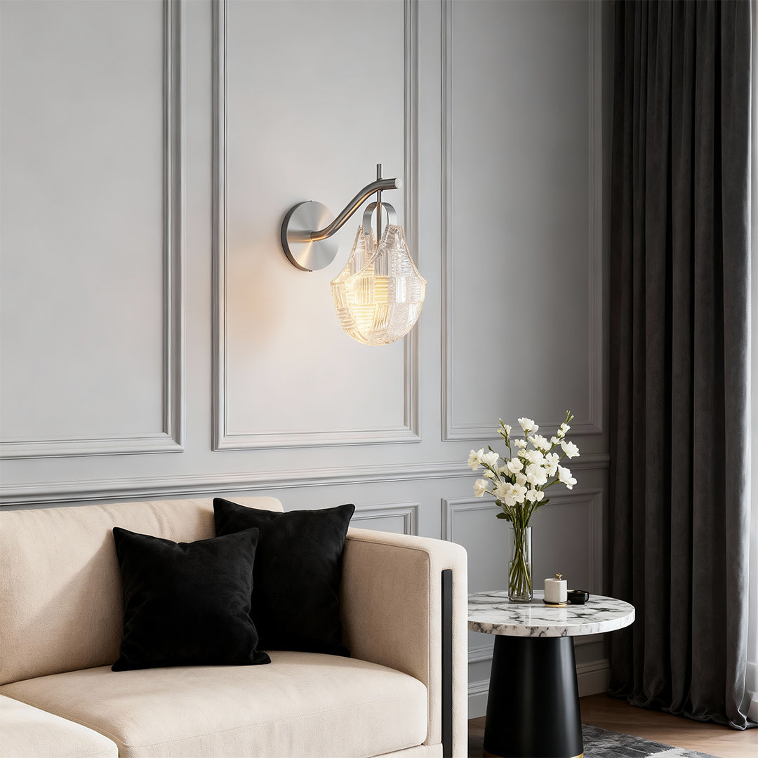 Glass Wall Sconces Luxury Minimalist Decorative Lamp