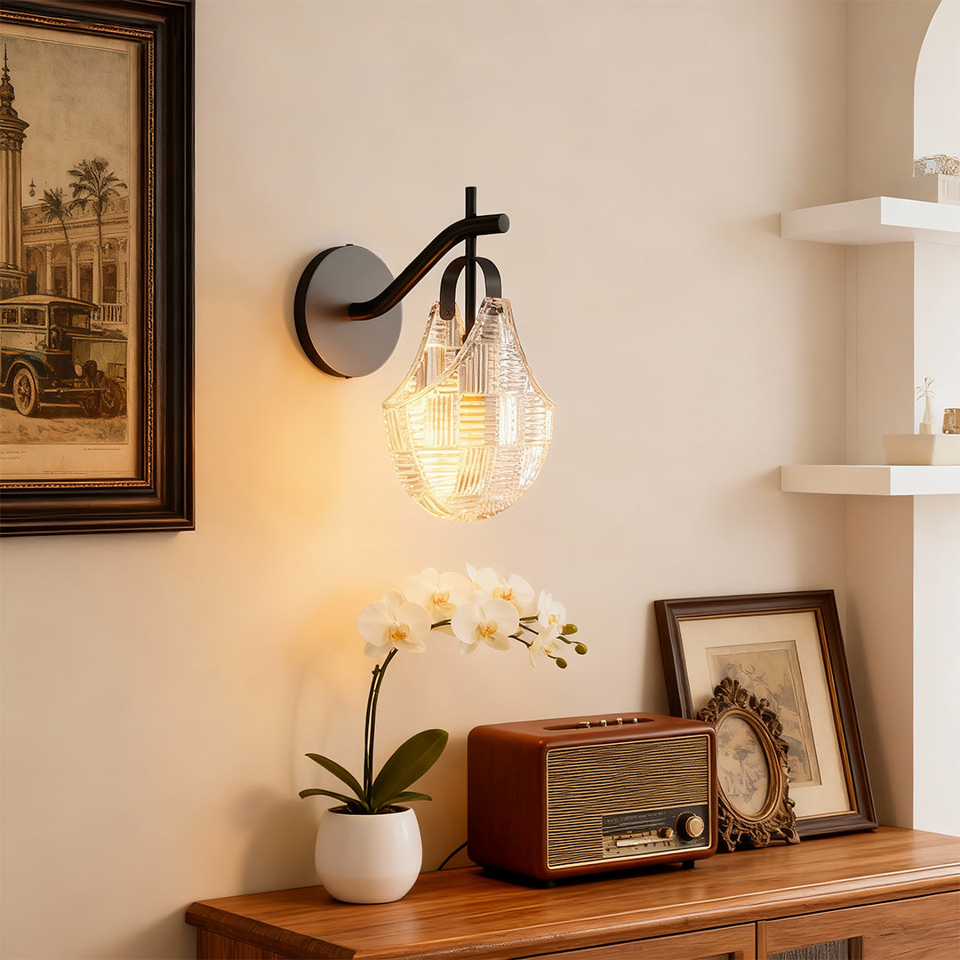 Luxury Minimalist Glass Wall Sconce