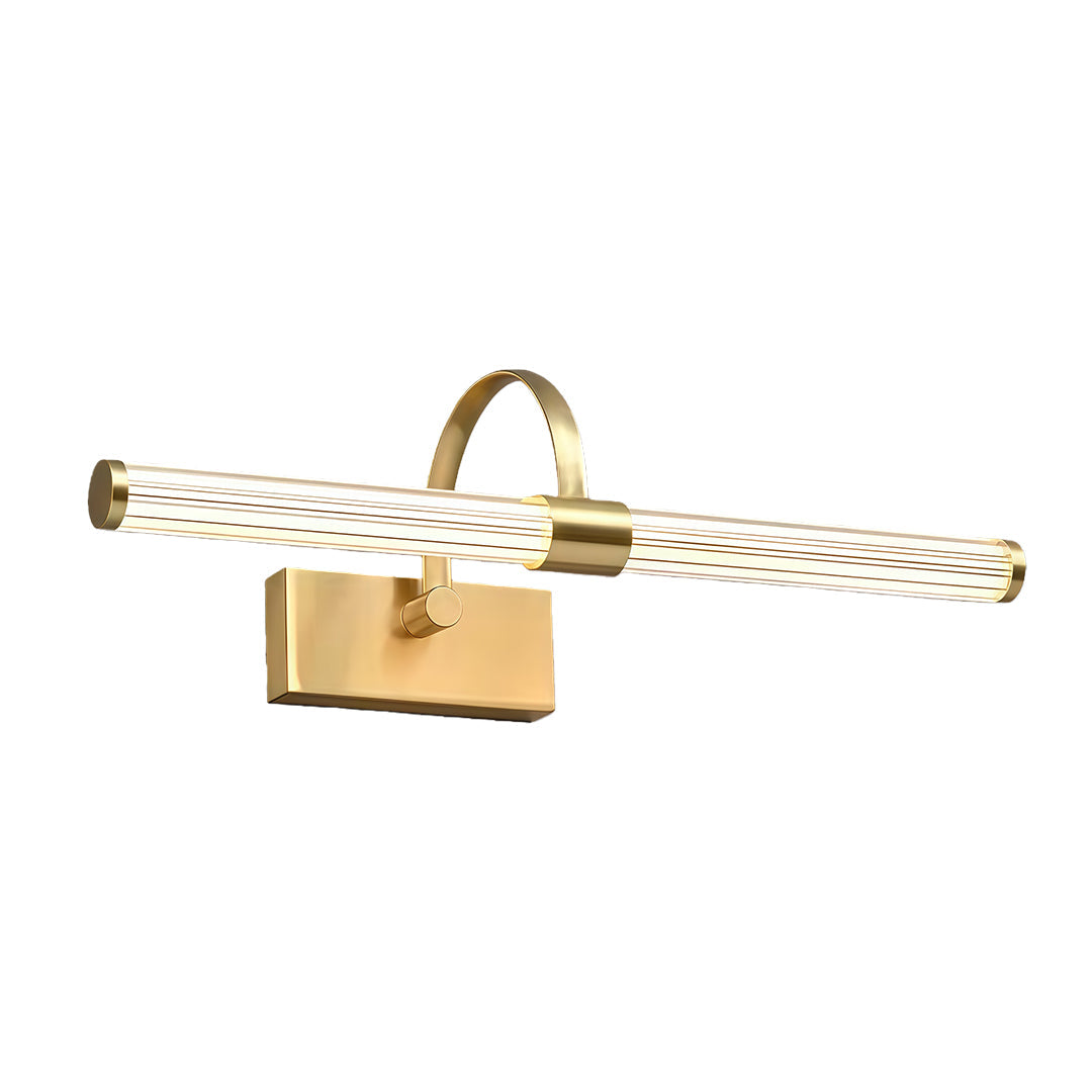 Bathroom Vanity Wall Light Nordic Full Copper Long Bar Light