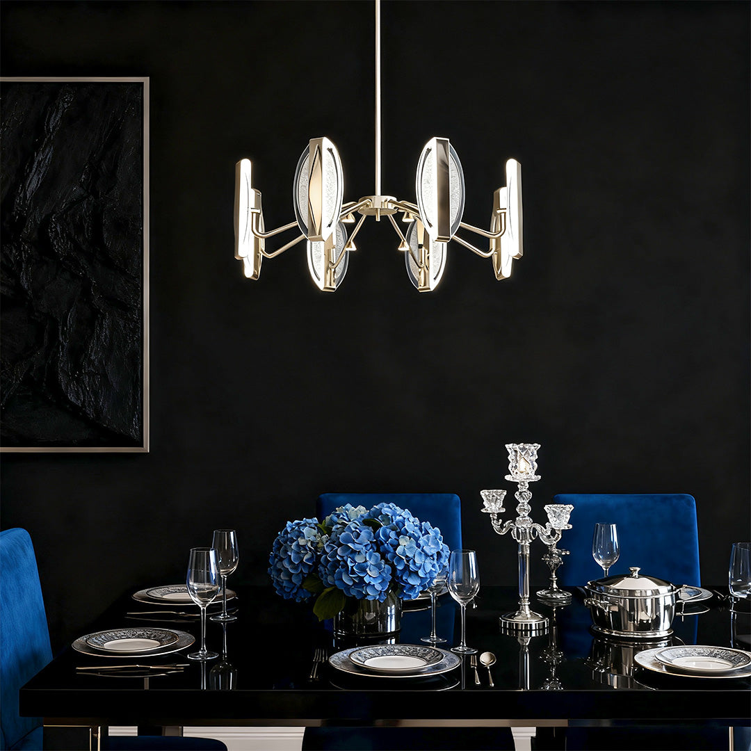 Gold Chandelier Modern Modern Minimalist Acrylic Ceiling Light