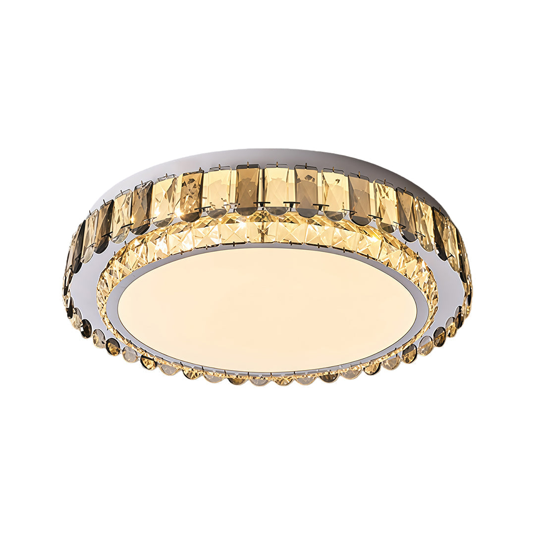 LED Light Fixtures Flush Mount Luxury Crystal Lamp