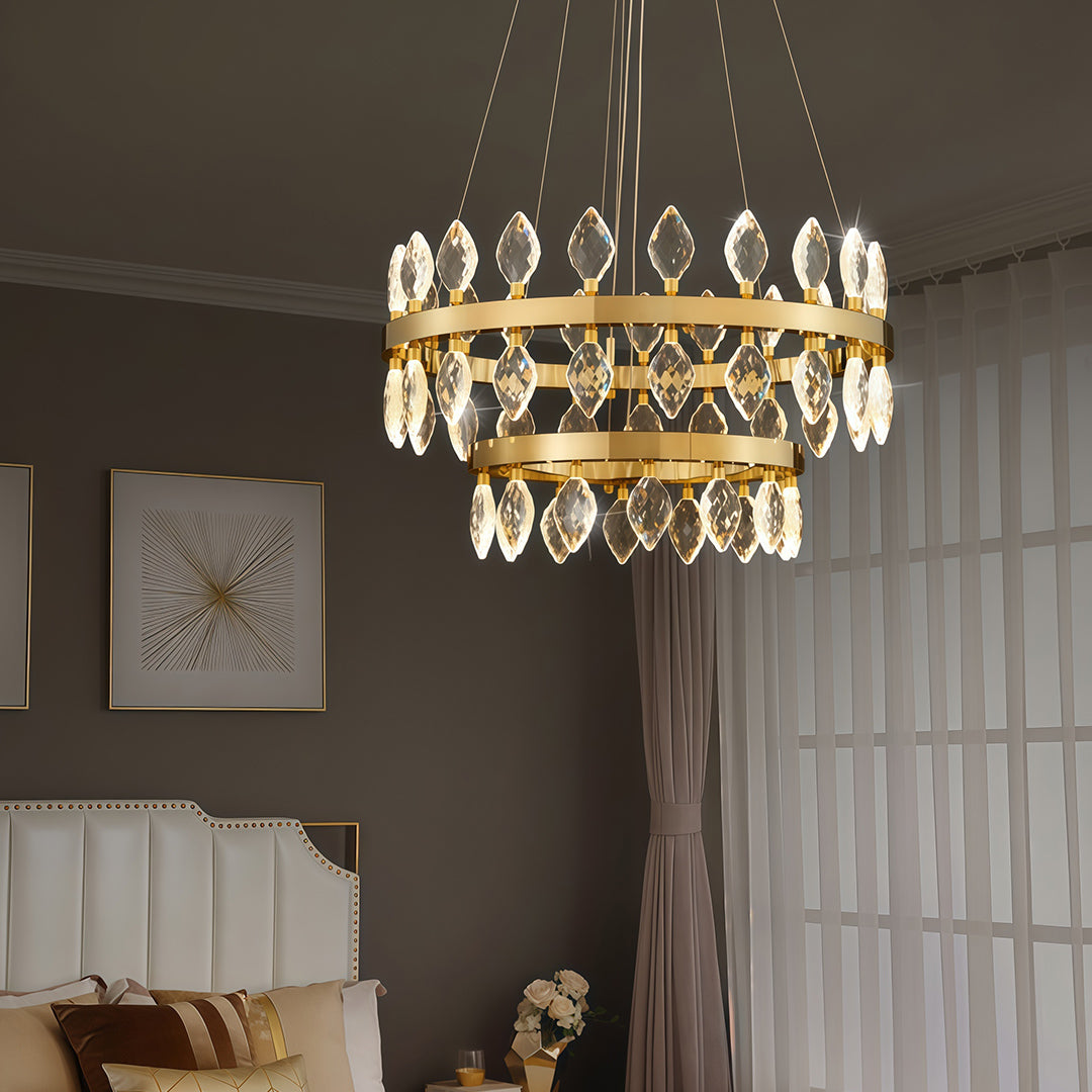 Crystorama Chandeliers Italian Style Luxury Ceiling Light