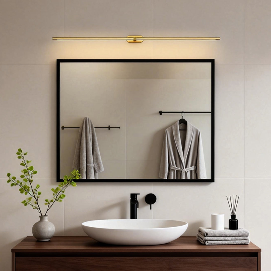 Bathroom Vanity Light Strip Modern Metal Cylinder Light