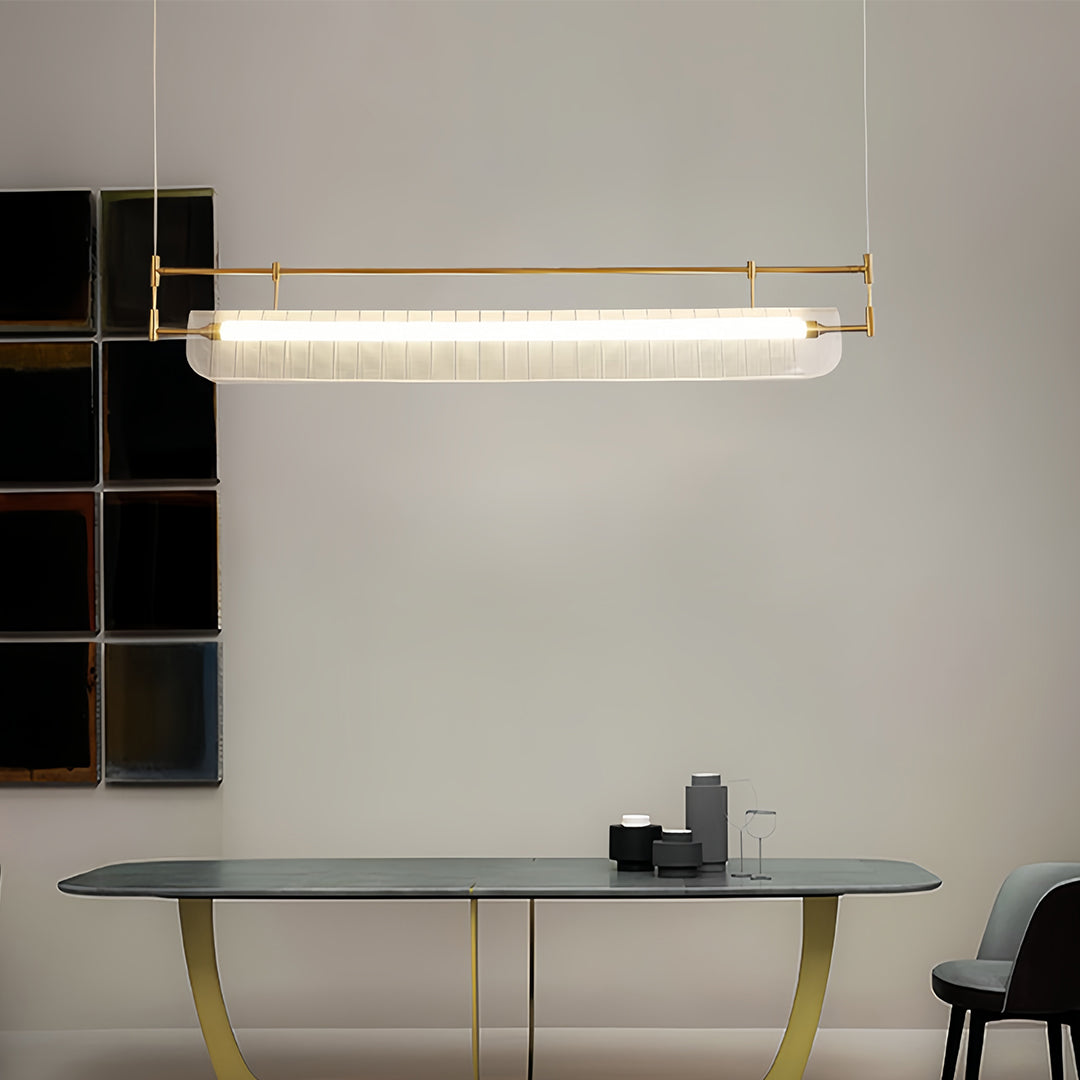 Linear Light Pendant Nordic Minimalist Long Strip Ceiling Lights