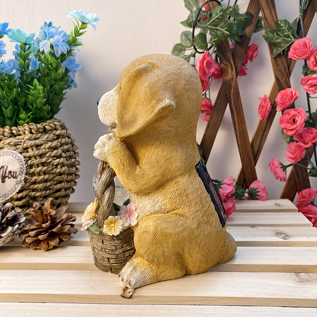 Resin Animal Garden Solar Lights