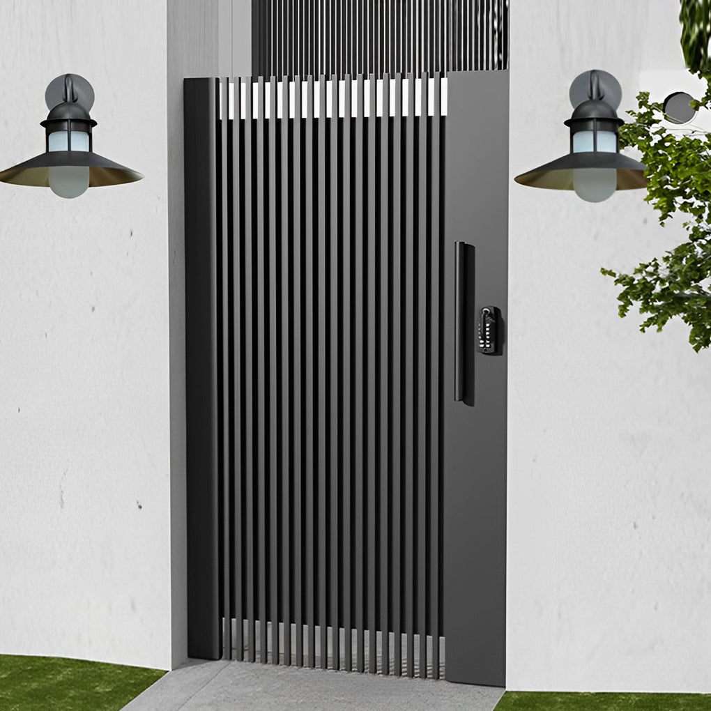 Gooseneck Wall Light Fixtures Modern Waterproof Black Outdoor Light