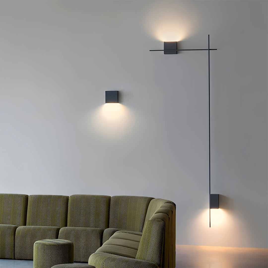 Decor Wall Lights Modern Minimalist Rectangular Wall Lamp Set
