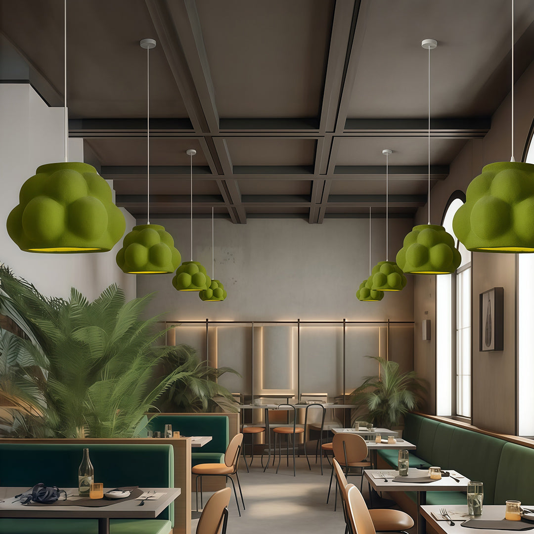Single Pendant Light Fixture French-Style Metal Ceiling Light