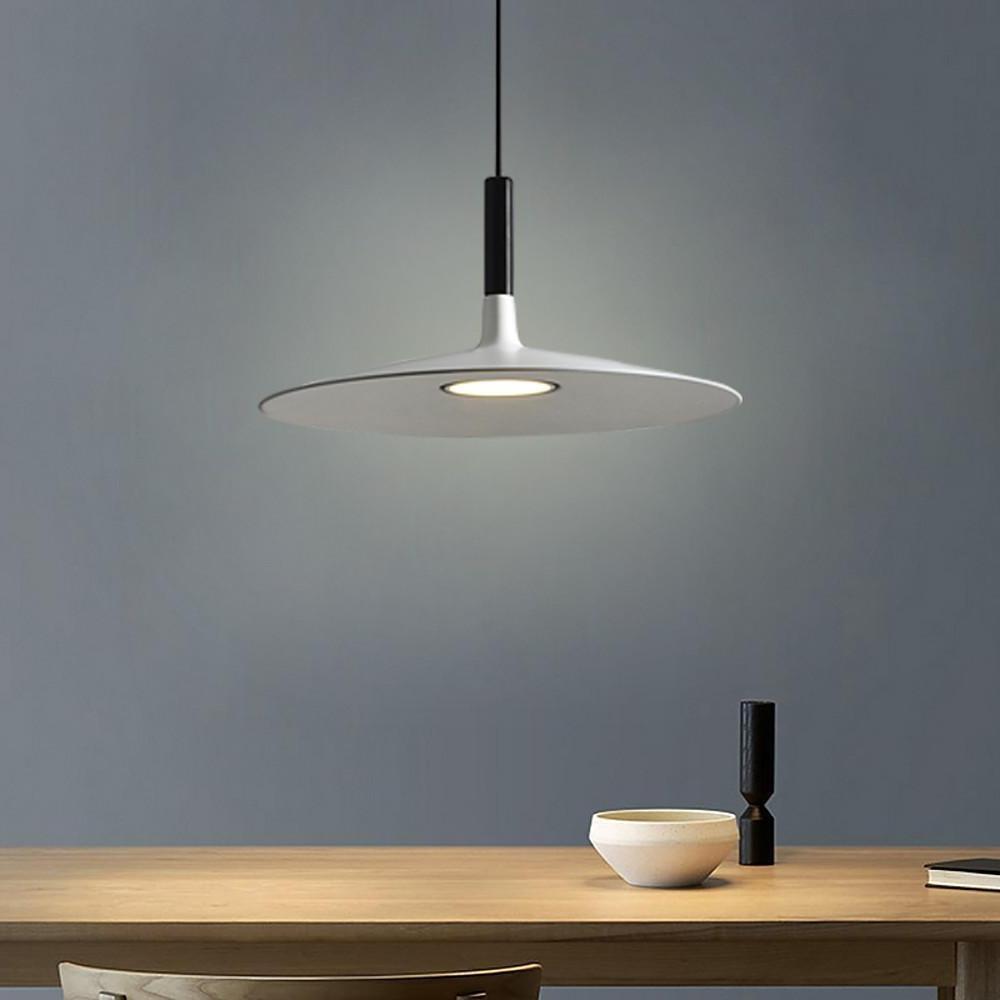 Flat Dish LED Nordic Pendant Lighting Hanging Ceiling Lights
