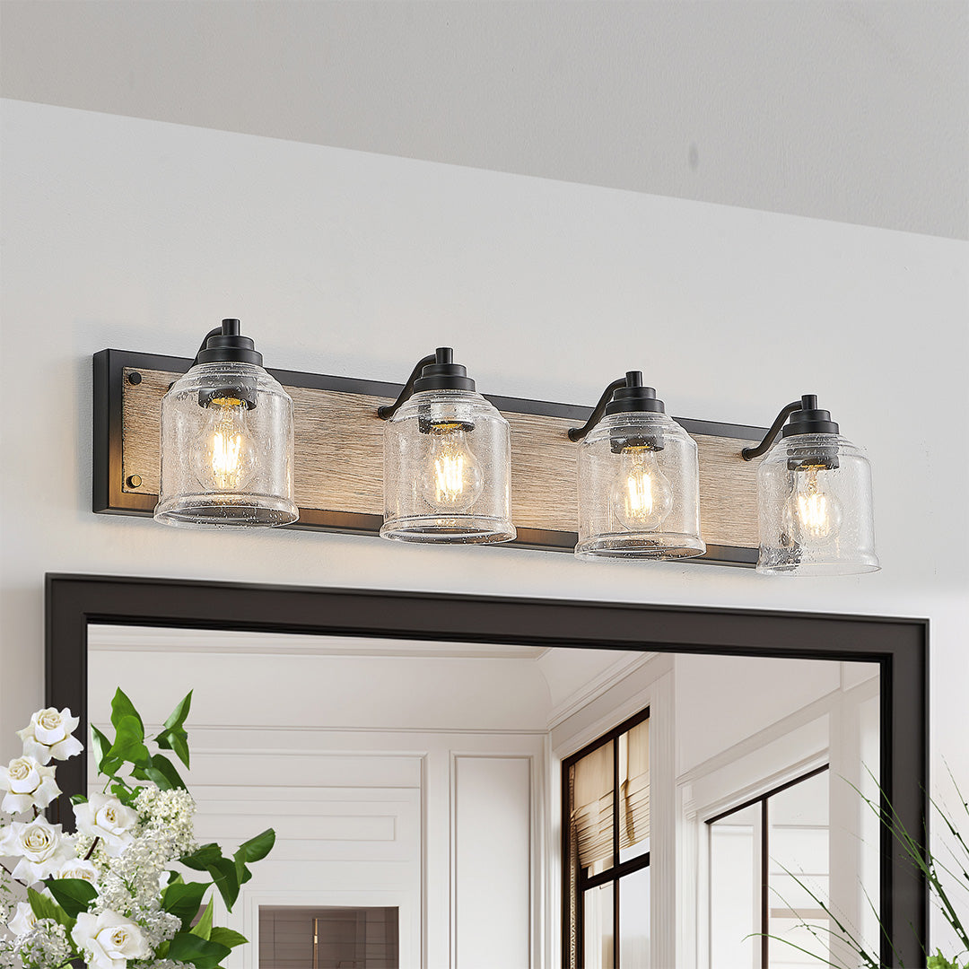 Multi Light Wall Sconce Nordic Geometric Linear Lamp
