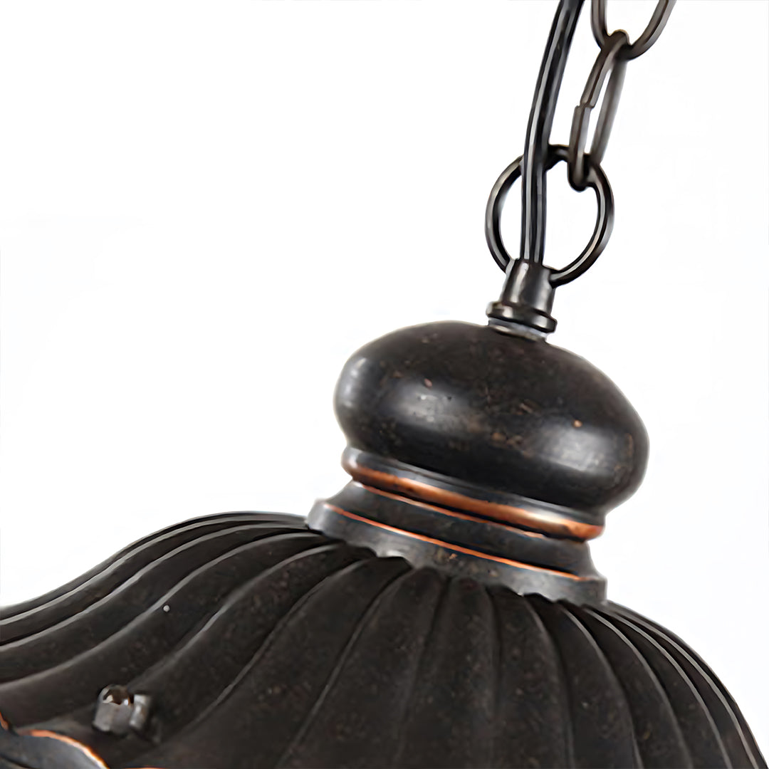 Black Ceiling Light Fixtures Aluminum Waterproof European-Style