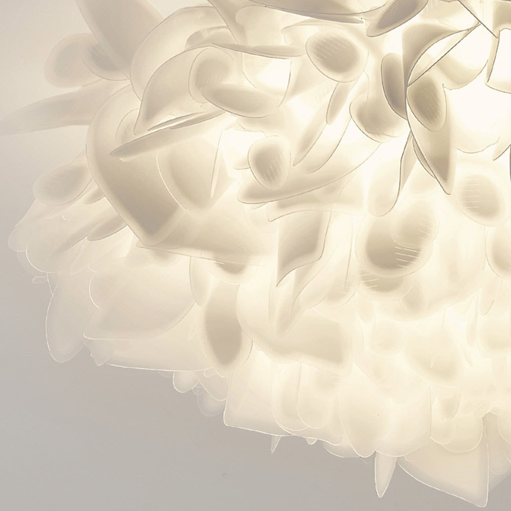 Hanging Petal Light Modern White LED Slices Pendant Light
