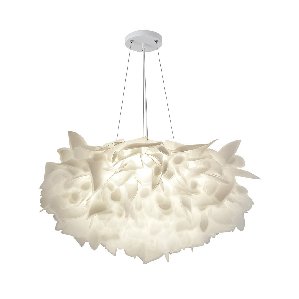 Hanging Petal Light Modern White LED Slices Pendant Light