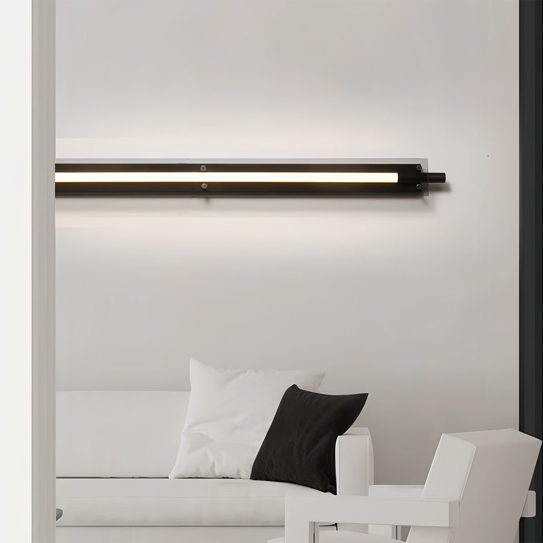LED Wall Strip Lights Black for Hallways Up-Down Linear Lamp