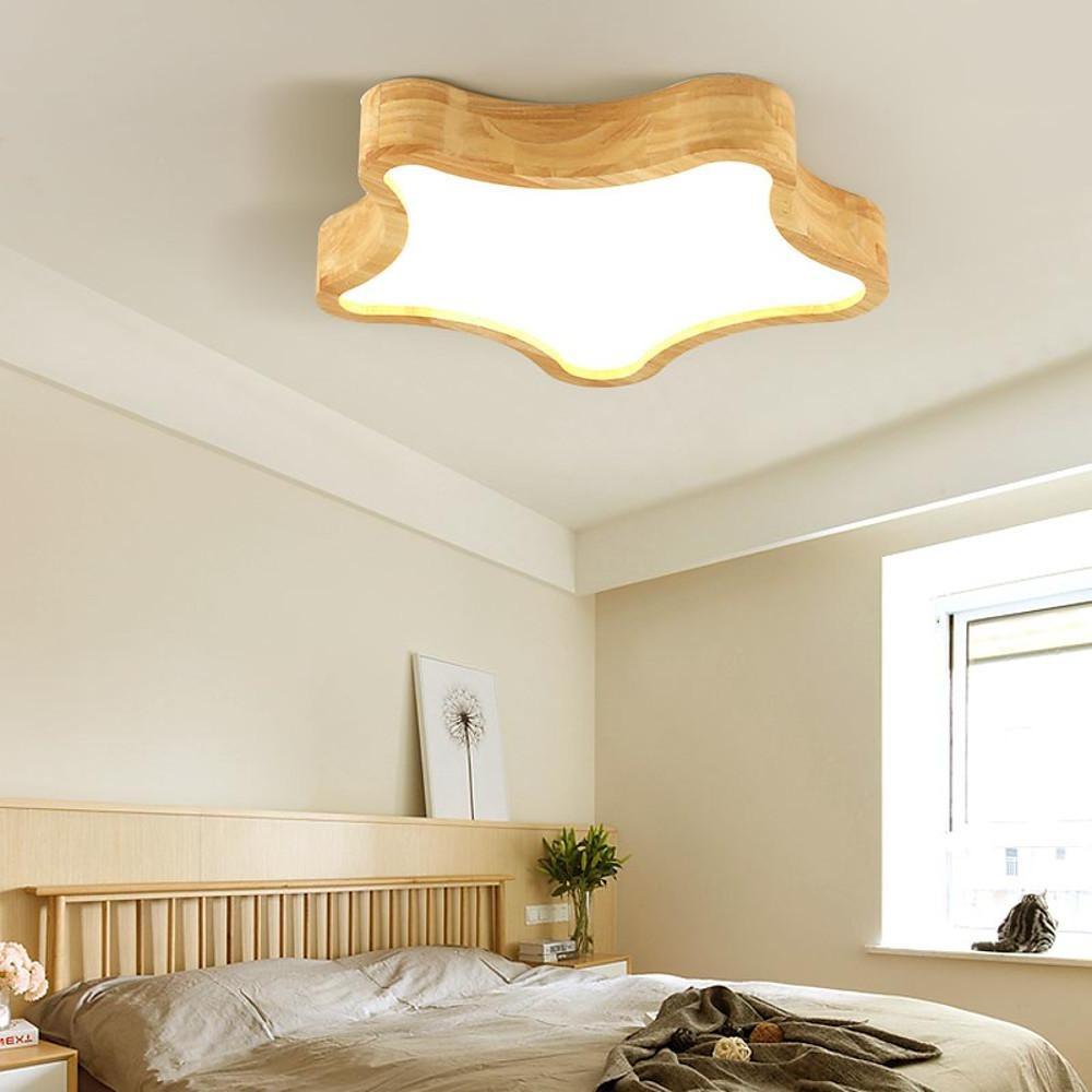 Novelty Rounded Star Flush Mount Light LED Ceiling Lights
