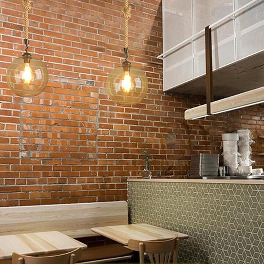 Electroplated Glass Globe Design LED Modern Pendant Lighting