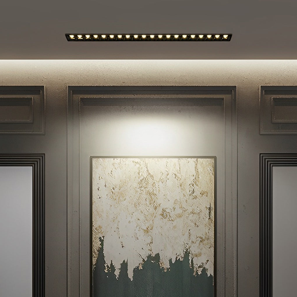 LED Linear Downlight Borderless Embedded Spot Ceiling Light