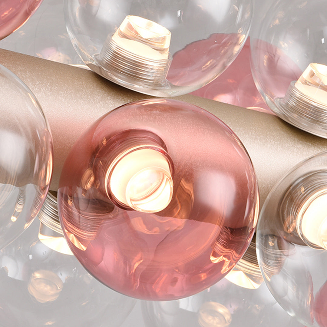 Minimalist LED Bubble Ball Chandelier Nordic