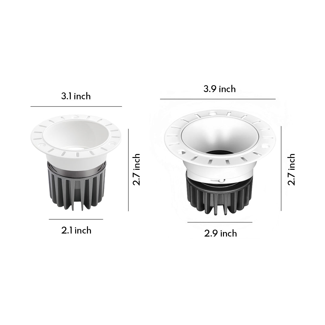 Indoor LED Spotlight Deep Anti-Reflective Ceiling Light