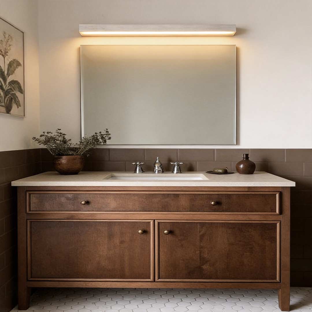 Indoor Wall Washer Light Rectangular LED Bathroom Vanity Light