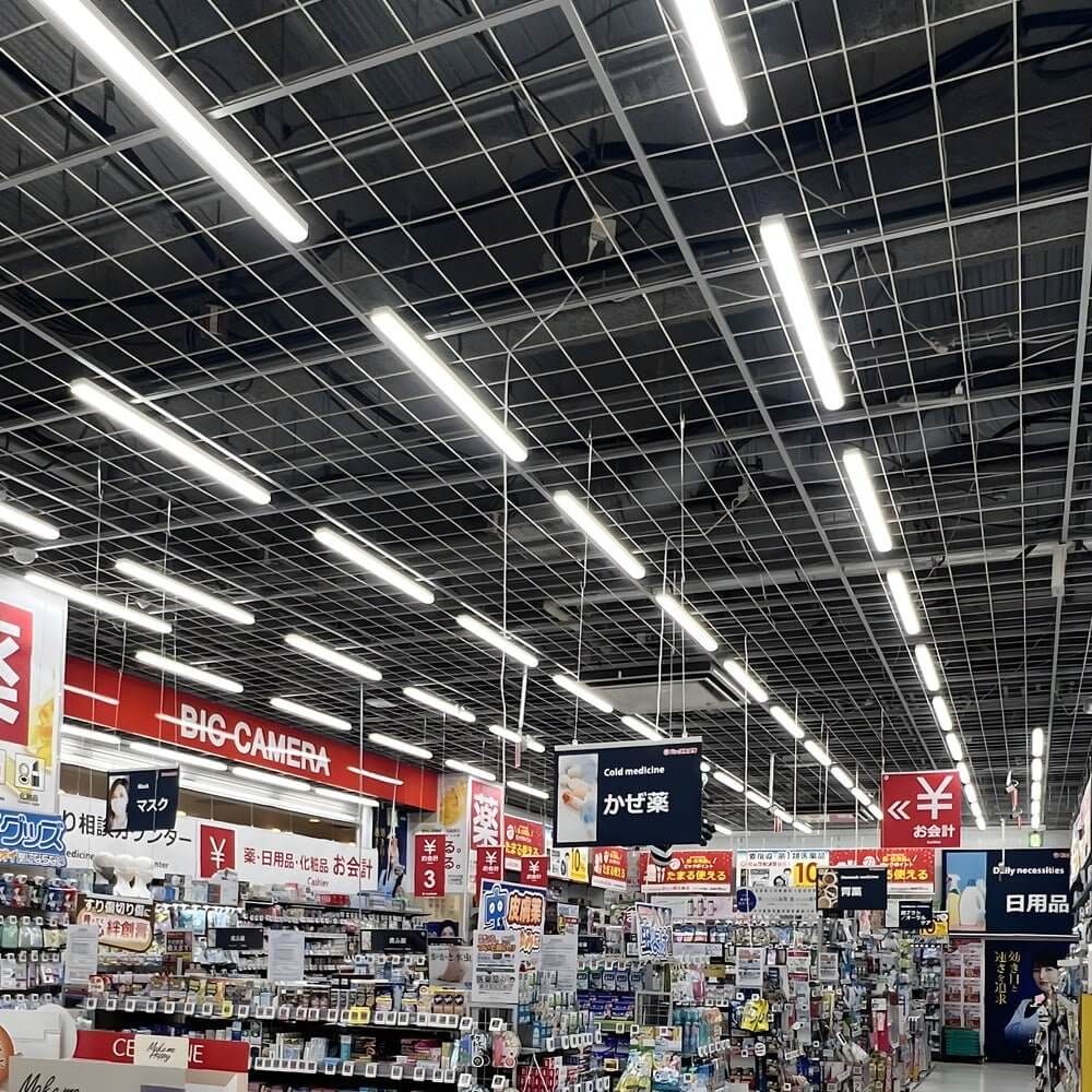 Industrial Linear Lighting White Embedded Linear Ceiling Light