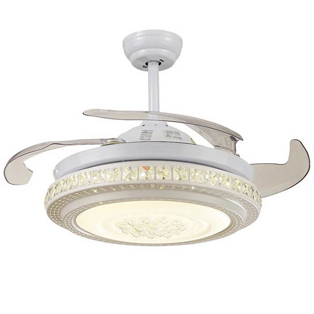Intelligent Frequency Conversion Dimming LED Invisible Ceiling Fan Chandelier