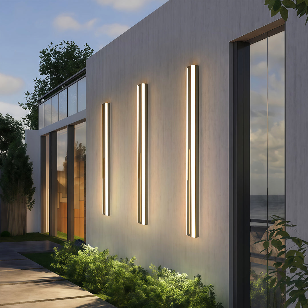 Outdoor Wall Mount Lightin Modern Waterproof Linear Light