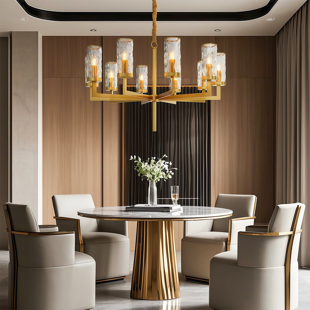 Island Chandelier Modern Luxury Minimalist Glass Ceiling Light