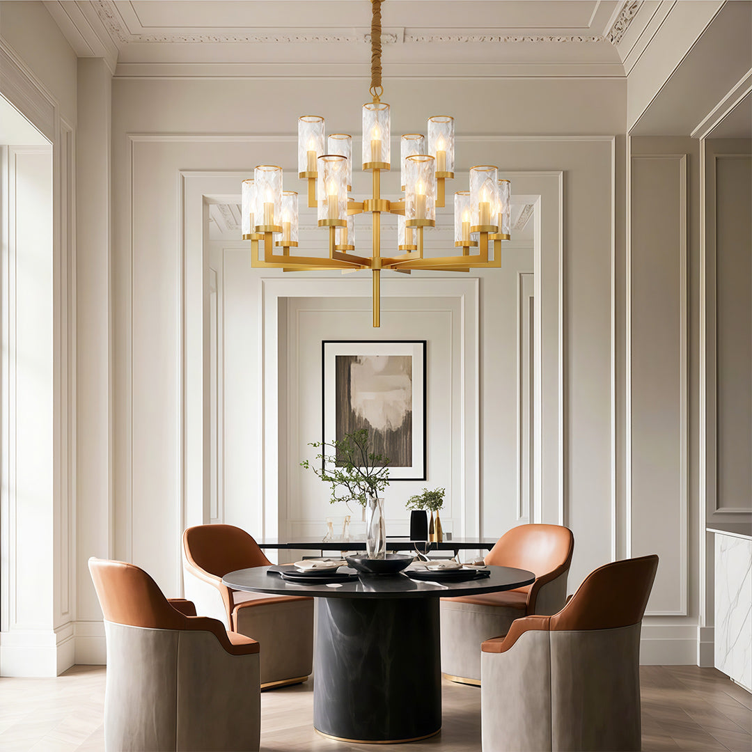 Island Chandelier Modern Luxury Minimalist Glass Ceiling Light