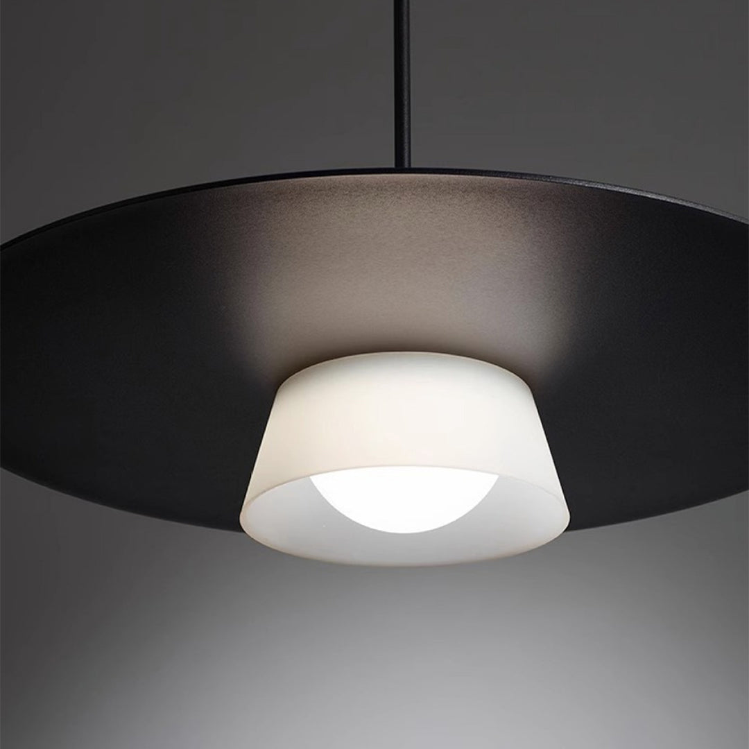 Iron Island Pendant Pight Fixtures Nordic Minimalist Round Hanging Light