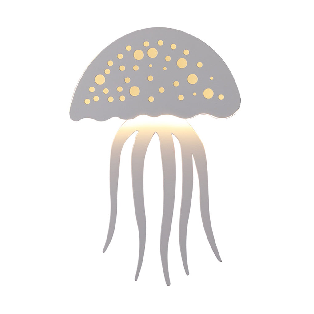Jellyfish Wall Light Creative LED White Modern Decorative Light