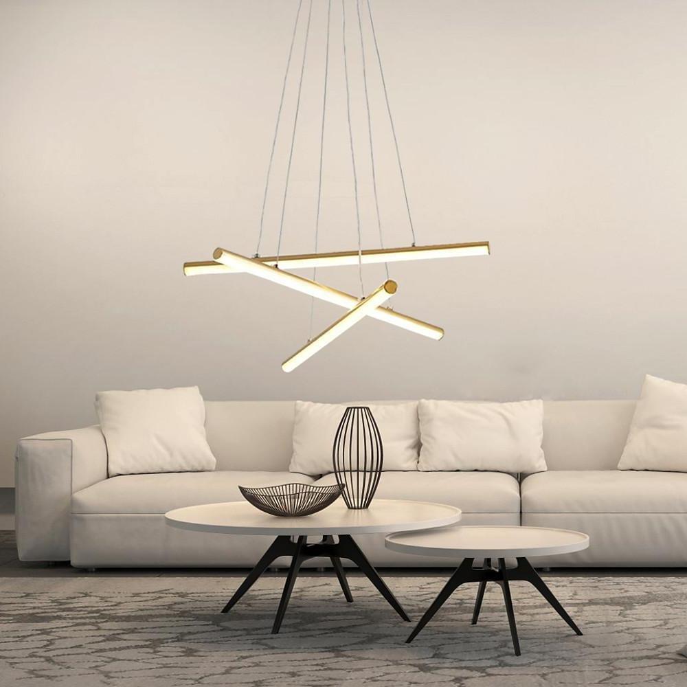 3-piece LED Bar Lights Modern Chandeliers Hanging Lamp
