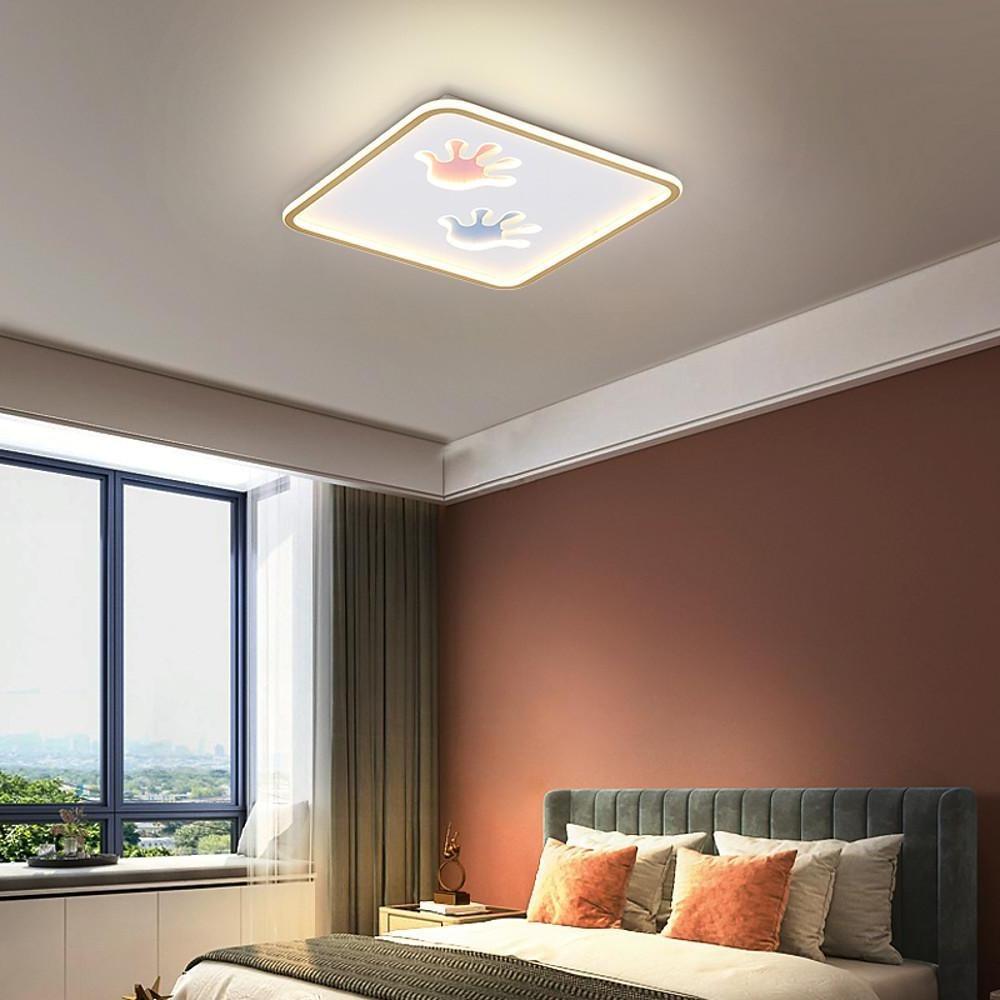 Round Hands Image LED Nordic Flush Mount Lighting Ceiling Lights
