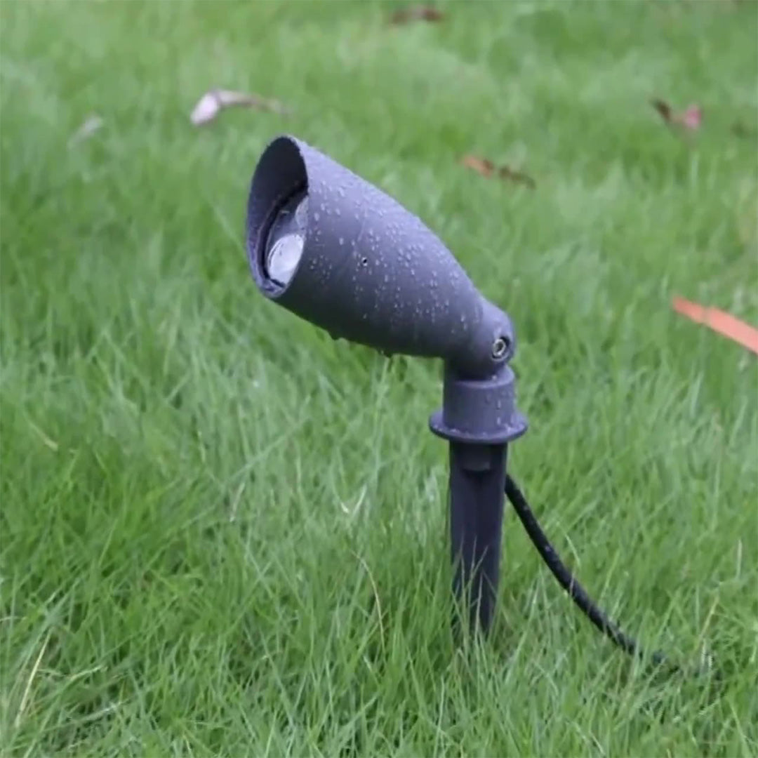 LED Outdoor Spike Spotlight Minimalist Accent Lighting Garden Lights