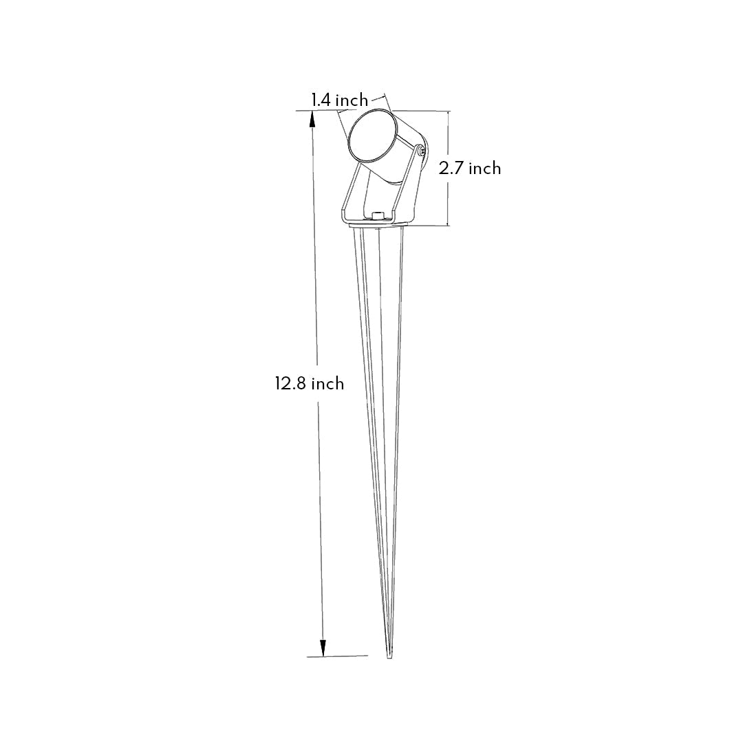 Stainless Landscape Lighting Spotlights Outdoor Waterproof Stake Light