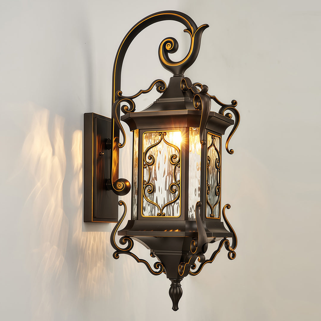 Outdoor Wall Sconce Lights European-Style Waterproof Lamp