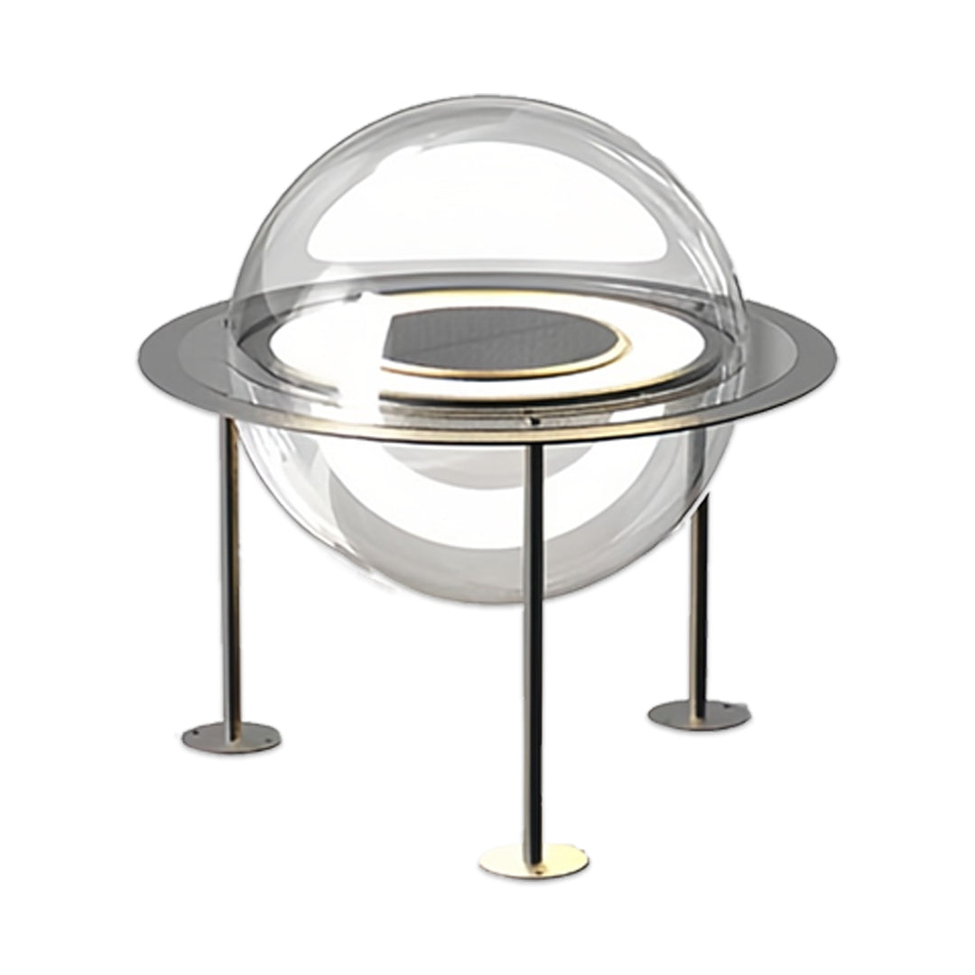 Gate Pillar Lights Design Outdoor Waterproof Solar Globe Light